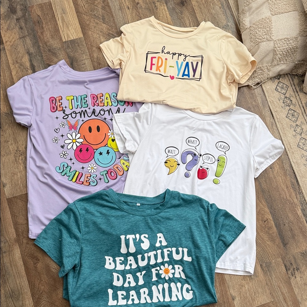 SHEIN teacher tees